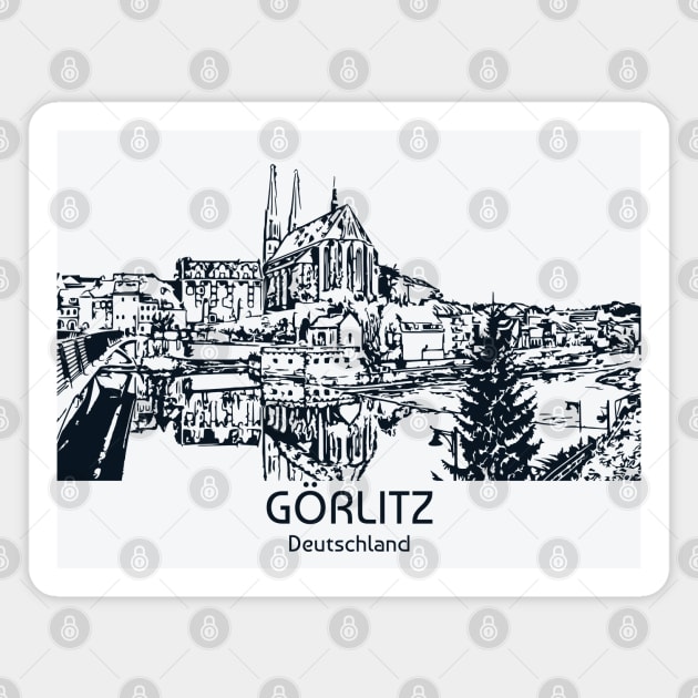 Görlitz - Deutschland Magnet by Lakeric